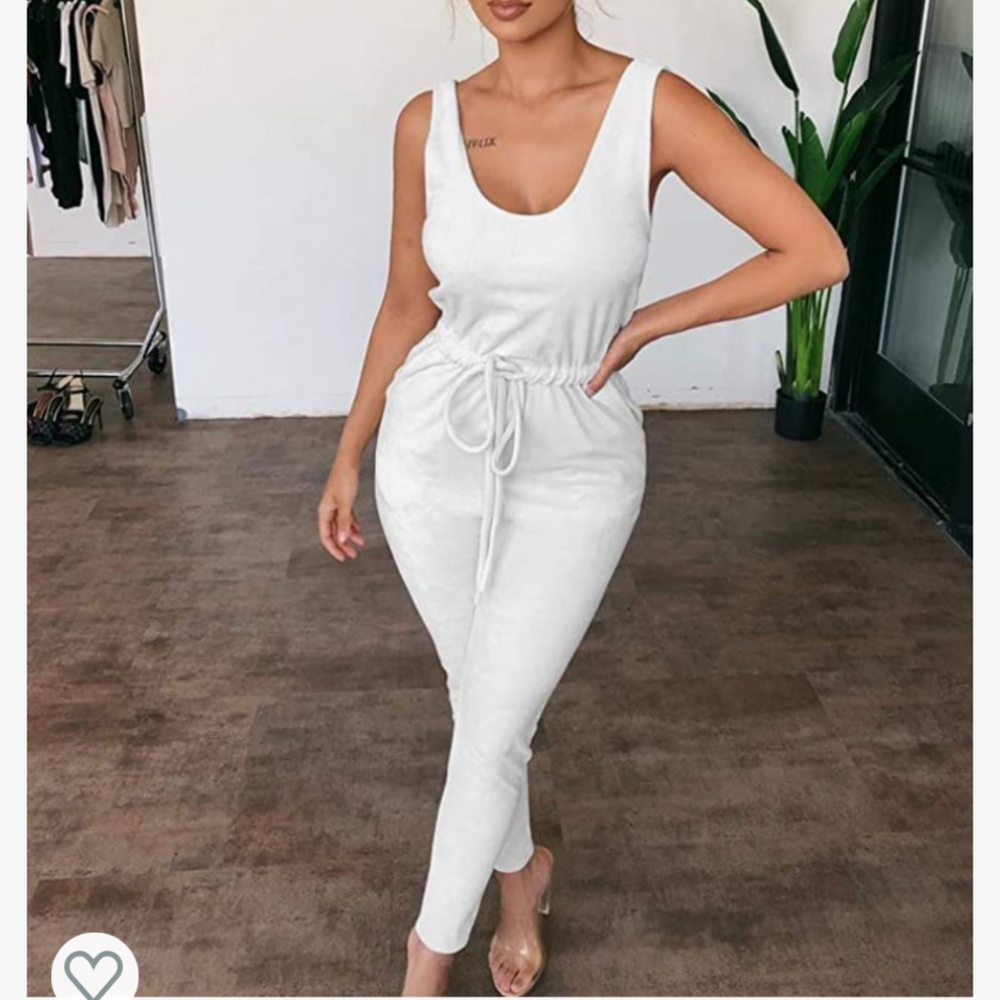 Women's Sleeveless Tank Jumpsuit